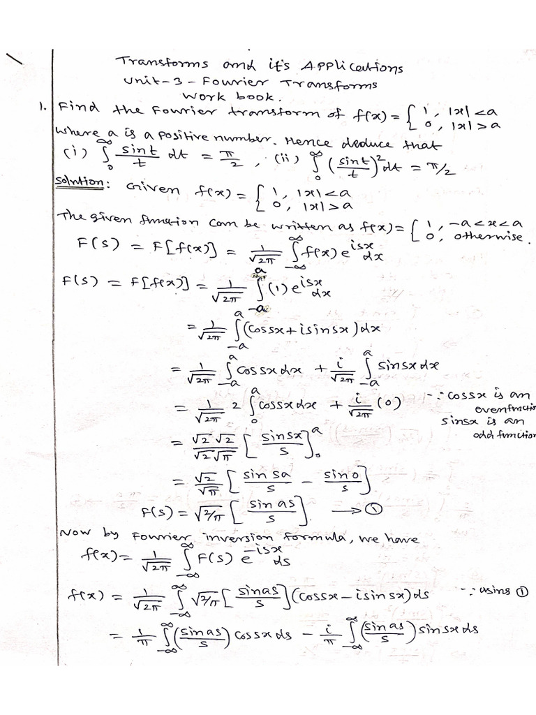 TA Unit 3 Work Book | PDF
