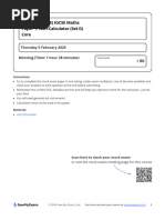 Foundation GCSE Maths Mini Test 2 | PDF