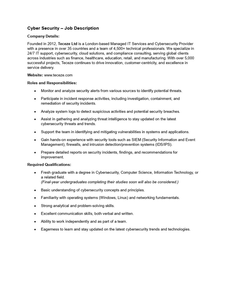 Interns JD Hyderabad | PDF | Computer Security | Security