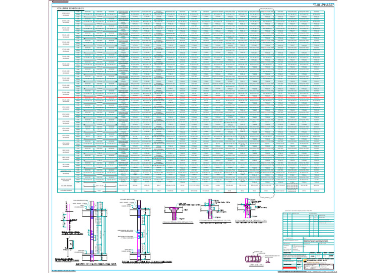 2348-IG-T3-Column Schedule-FD3-R1-27012025-Model | PDF | Military ...