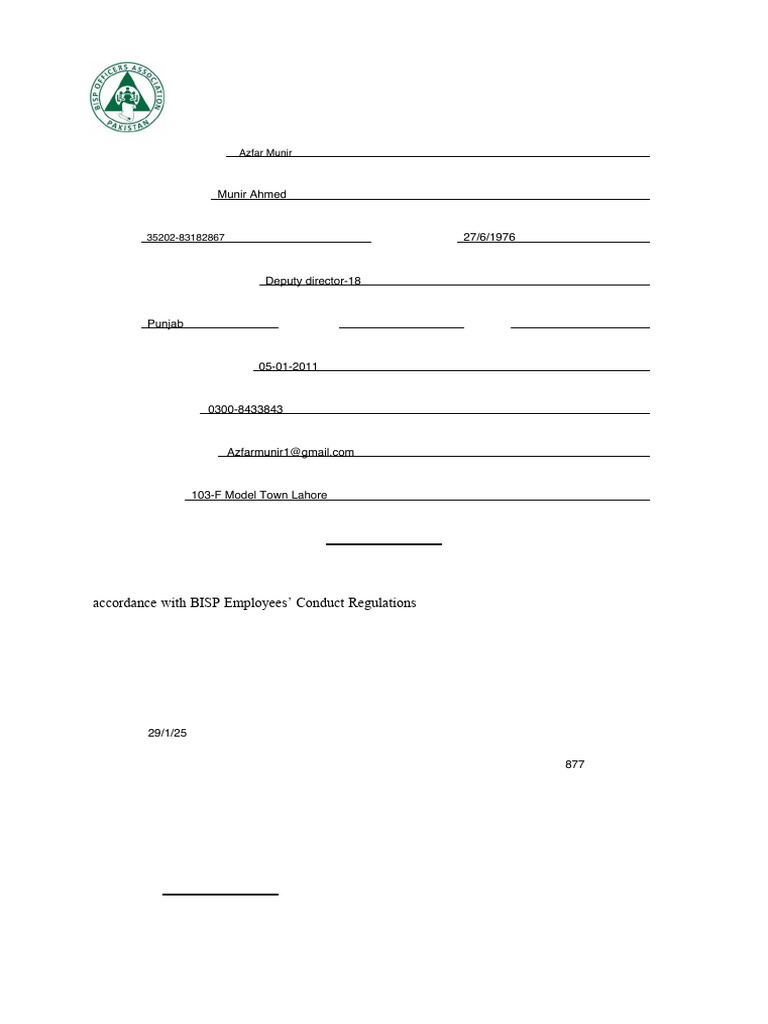 Membership Form | PDF