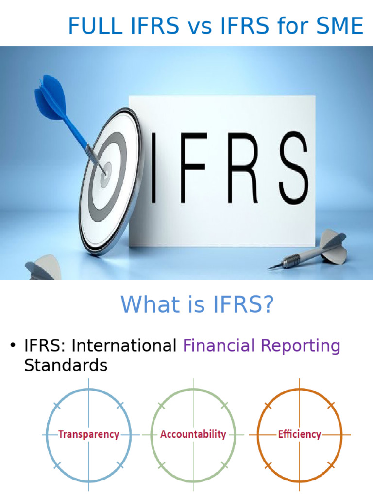 Full Ifrs Vs Ifrs For Sme Redwan | PDF | Fair Value | International ...