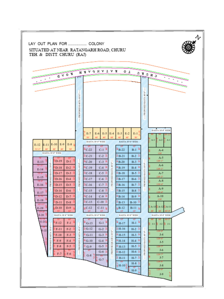 Colony Plan Model | PDF