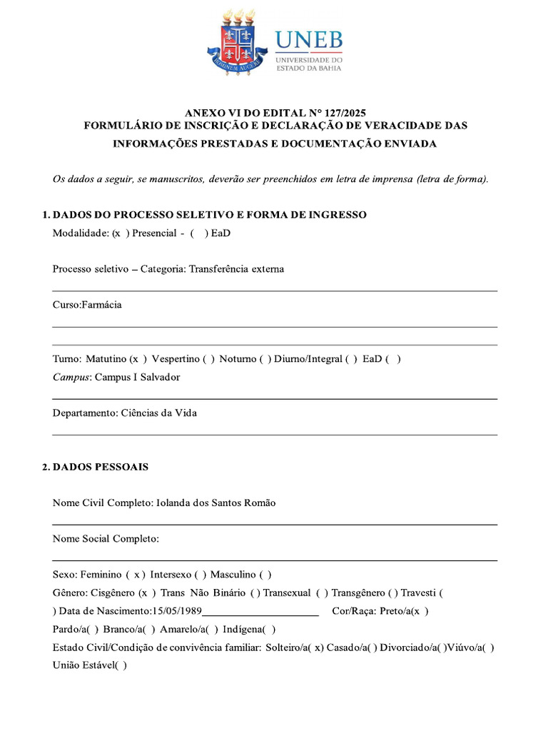 Documento UNEB Assinado | PDF