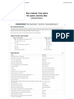 Mac OS X Keyboard Shortcuts &amp; Keystrokes