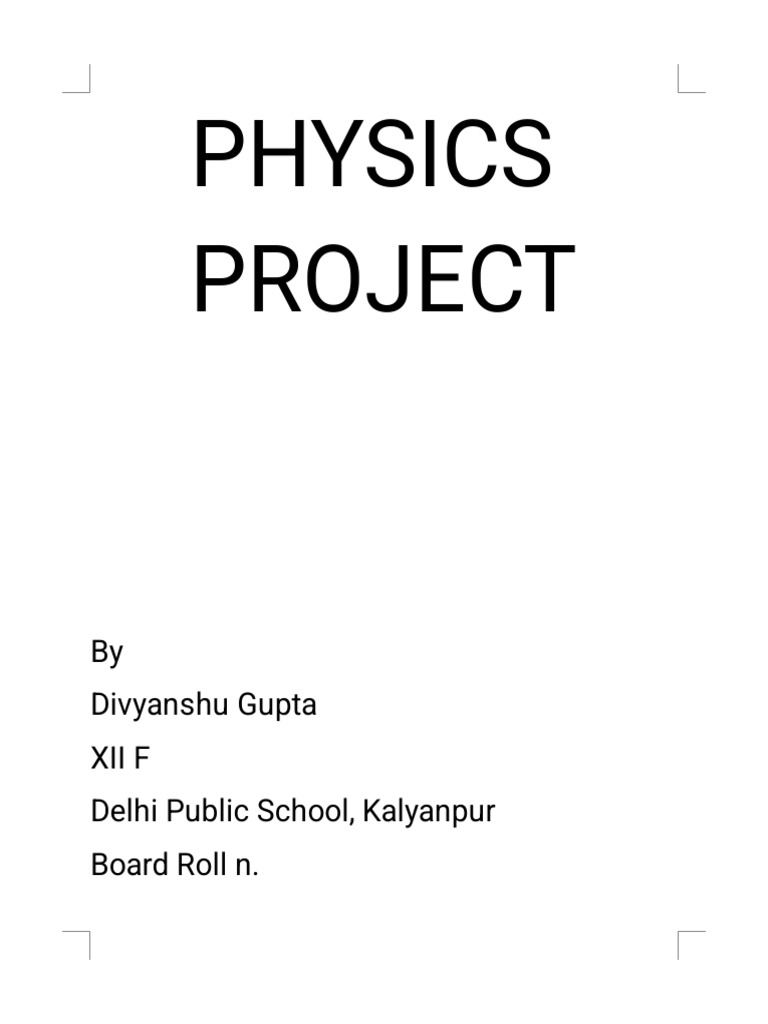 My Phy Project | PDF | Reflection (Physics) | Polarization (Waves)