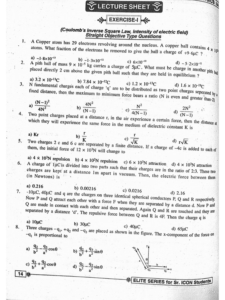 Electrostatics 2 | PDF