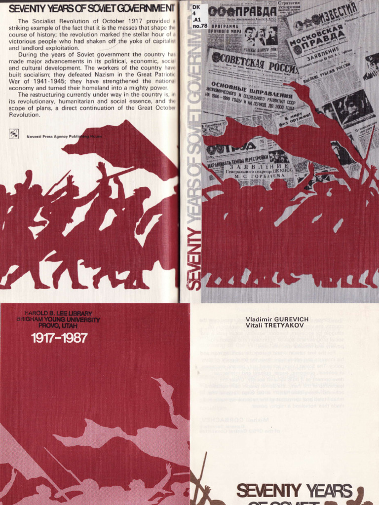 Seventy Years of Soviet Government | PDF | Soviet Union | World Politics