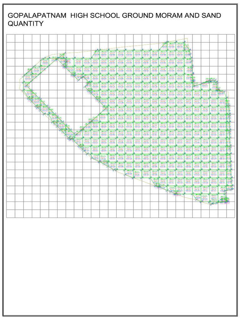 Moram and Sand Quantity | PDF