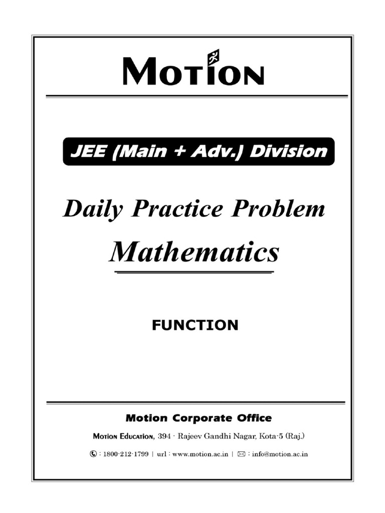 DPP Relation and Function | PDF