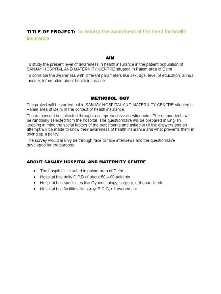 Project Proposal | PDF