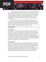 Facts On Incarceration and Deportation in ContraCosta County County