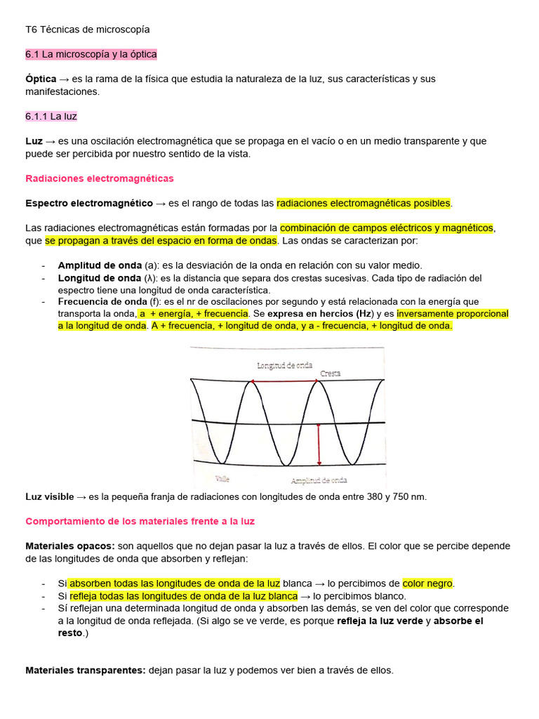 TGL Ra5 (T6 y T7) | PDF | Olas | Ligero