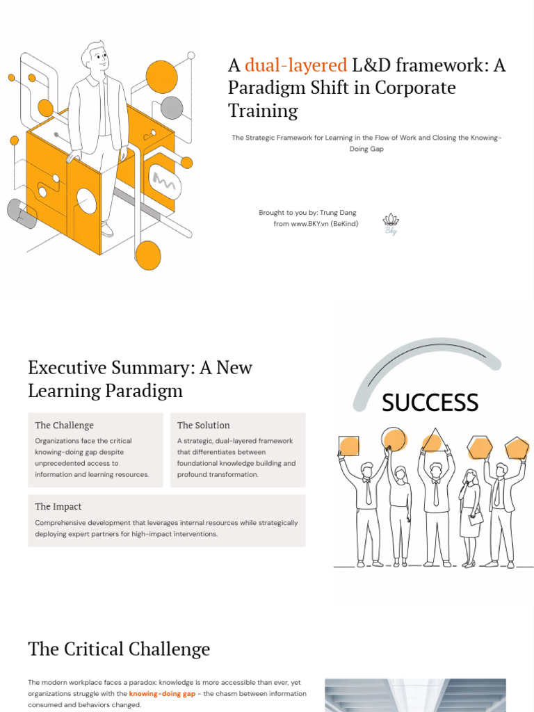 A Dual-Layered L& D Framework - A Paradigm Shift in Corporate Training ...
