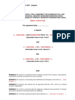 (Name - Clinical Trial) : Manufacture and Sale of Medicines For Use in Humans