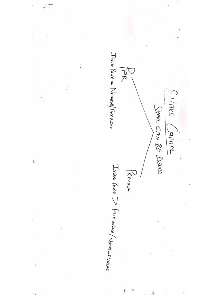 Share Capital Notes | PDF