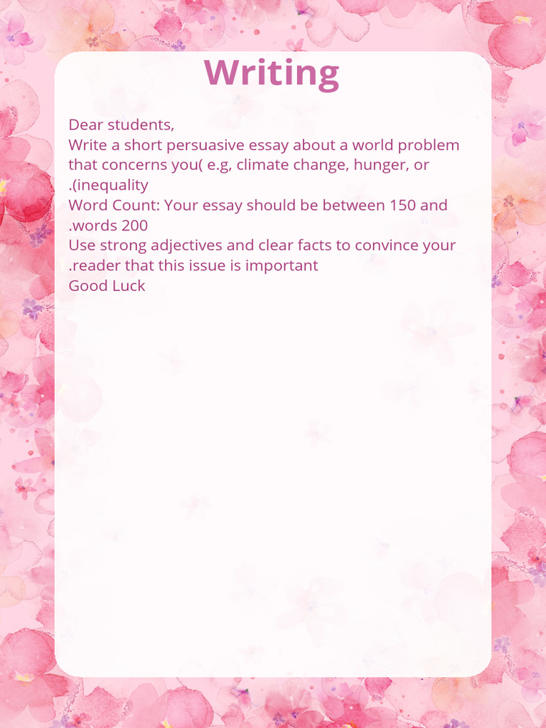Writing | PDF