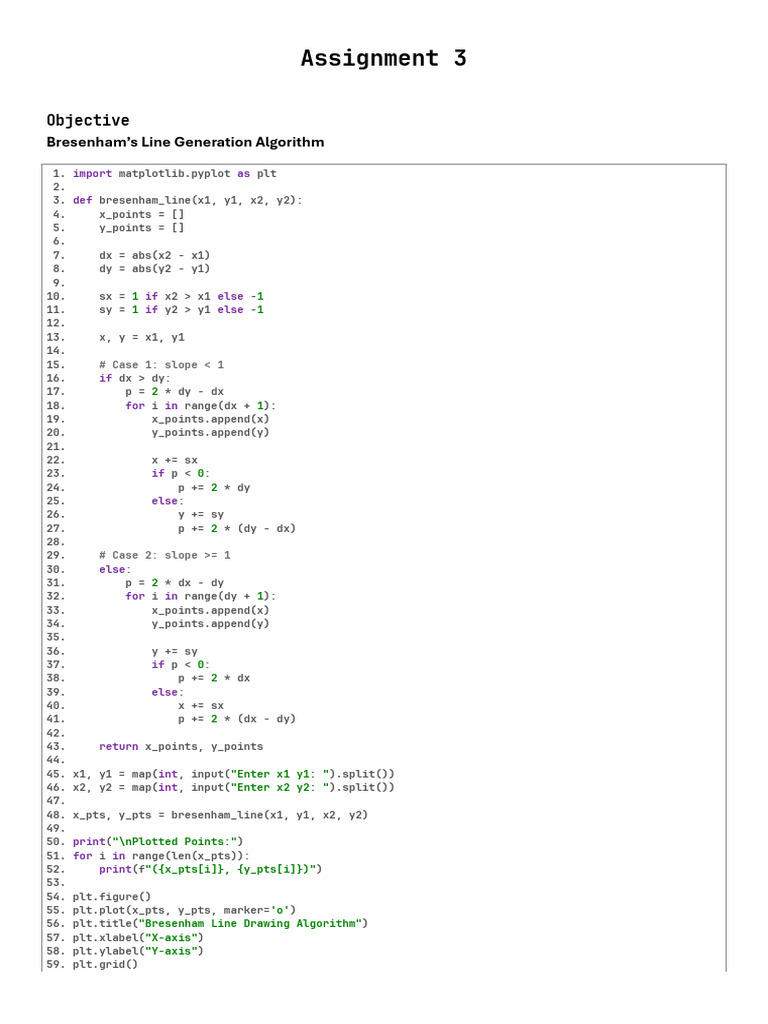 Assignment 3 | PDF