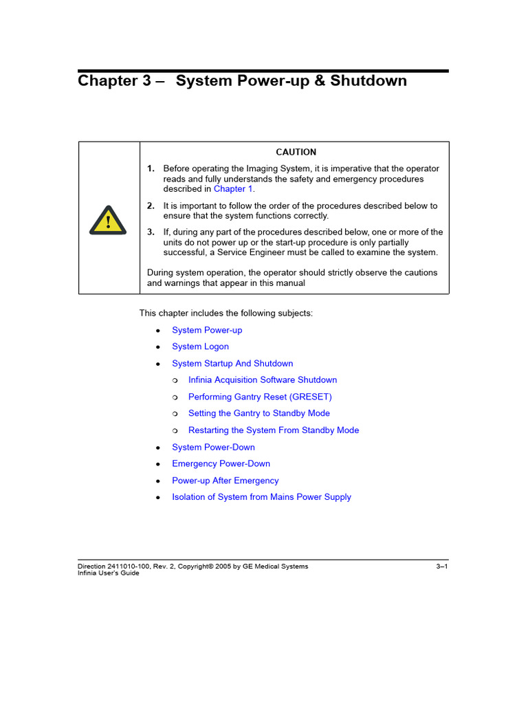 3-Sys Power-Up and Shutdown | PDF | Button (Computing) | Login