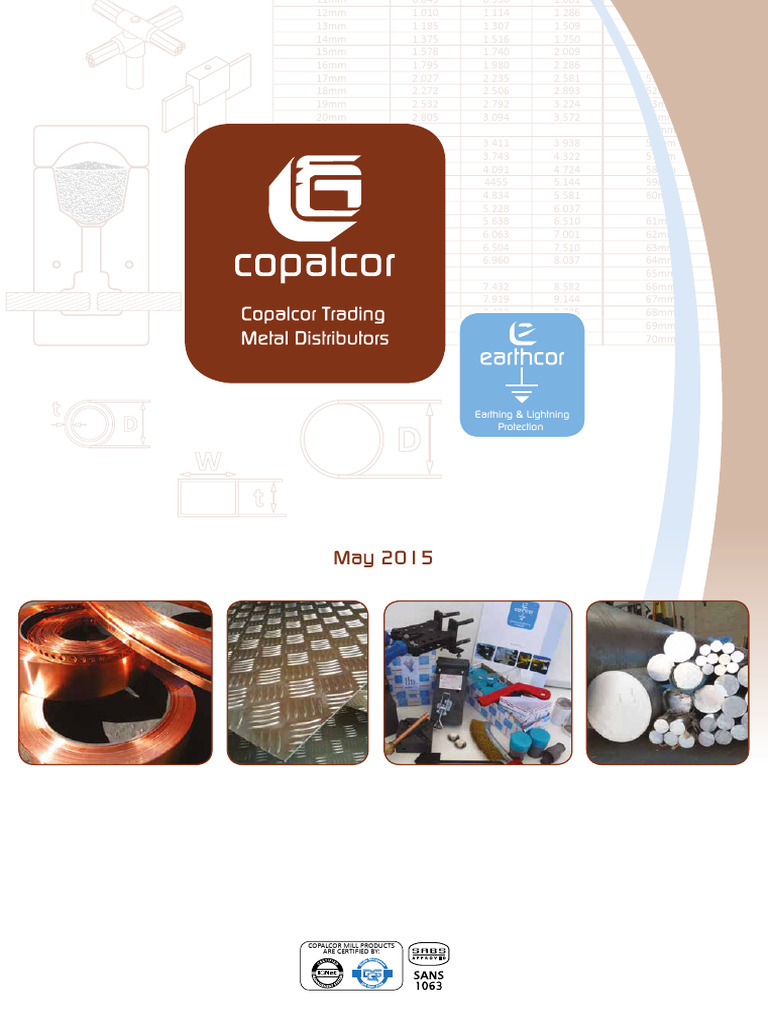 Copalcor Trading General | PDF | Brass | Copper