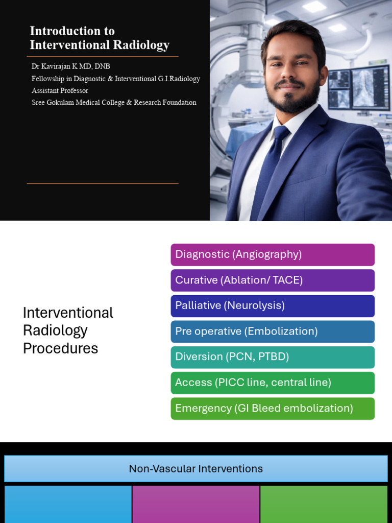 Ir Introduction Class | PDF | Interventional Radiology | Vein
