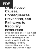 Understanding Drug Abuse: Causes & Effects | PDF | Substance Abuse ...
