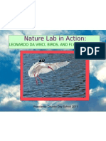 Nature Lab in Action:: Leonardo Da Vinci, Birds, and Flying Machines