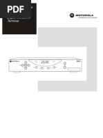 Installation Manual DCT2500 Digital Consumer Terminal: Messages Remote ON