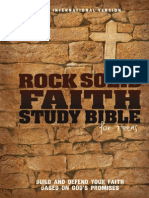 Rock Solid Faith Study Bible For Teens, NIV