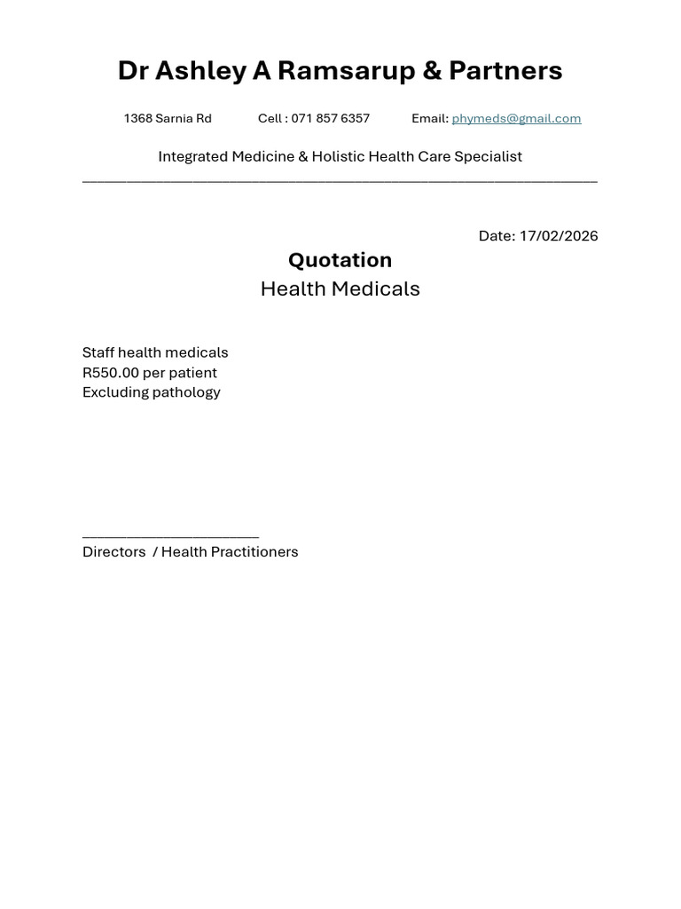 DR Ashley A Ramsarup | PDF