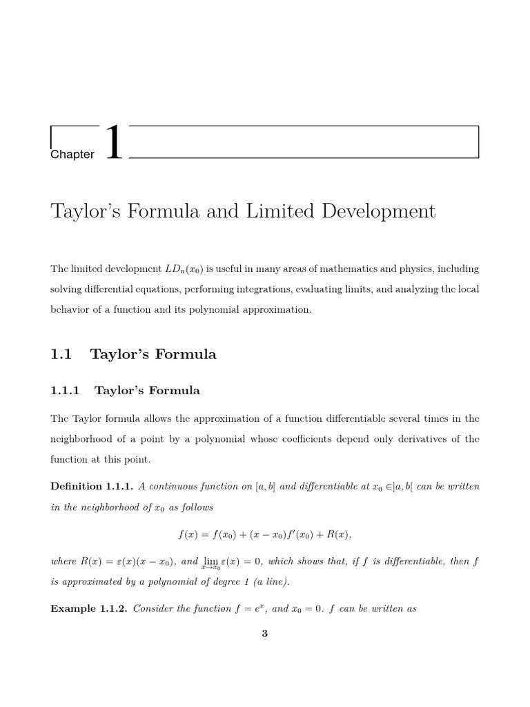 Chapter One (1) | PDF | Polynomial | Function (Mathematics)