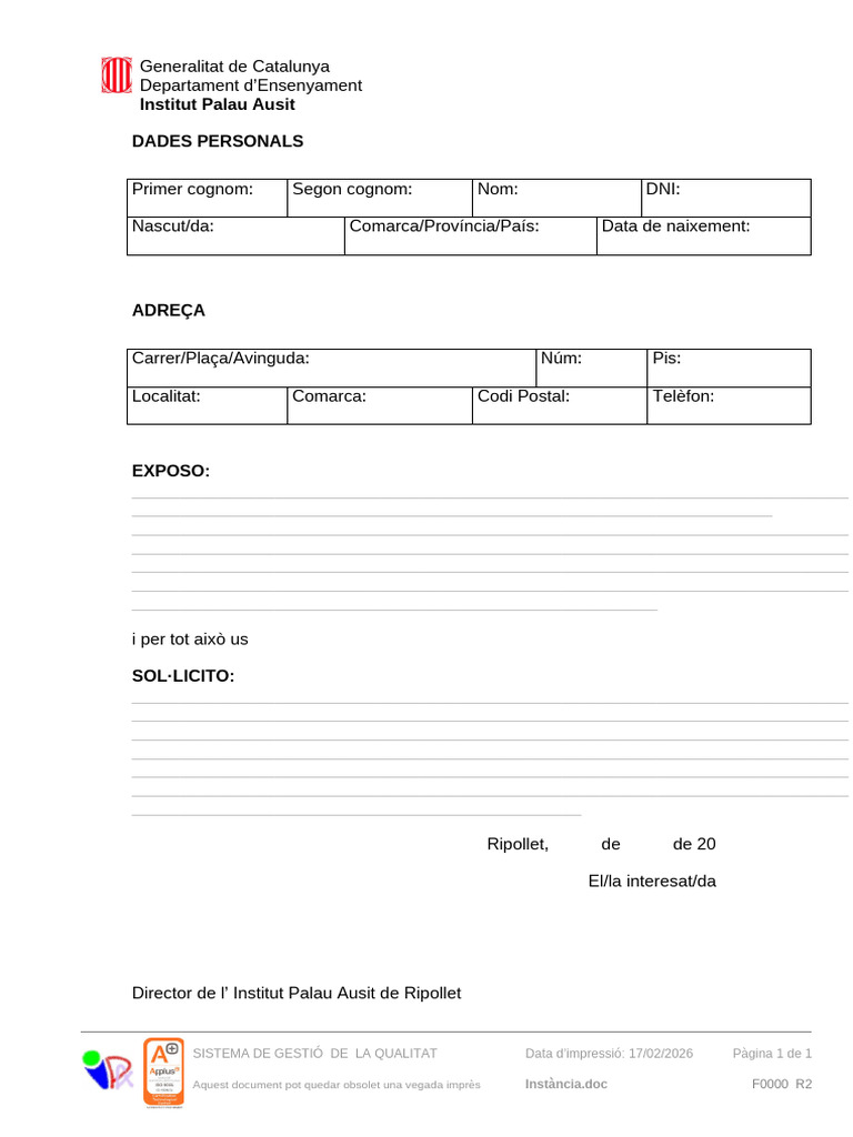 F0000_R2_Instància_ | PDF