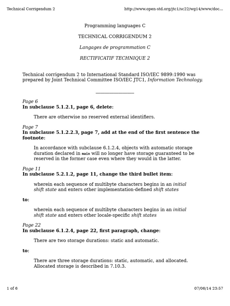 9899-1990-TC2 | PDF | Parameter (Computer Programming) | String ...