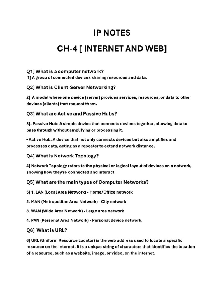 Ip Notes | PDF