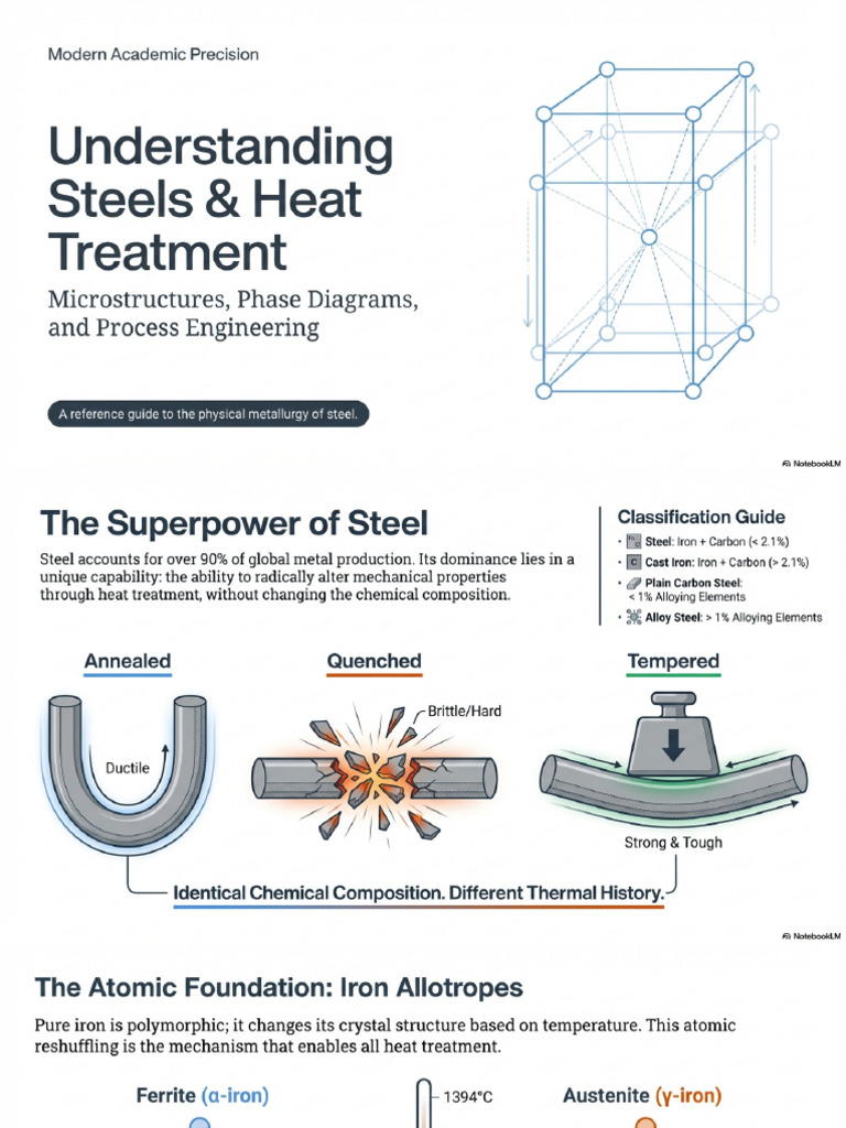 Understanding Steels and Heat Treatment | PDF