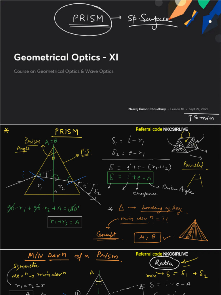 Prism Minimum Deviation Graph With Anno 1771350421037 | PDF