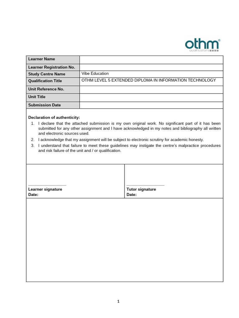 Assignment Template 01 - Network | PDF