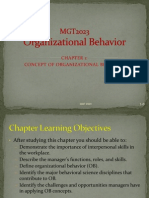 Concept of Organizational Behavior