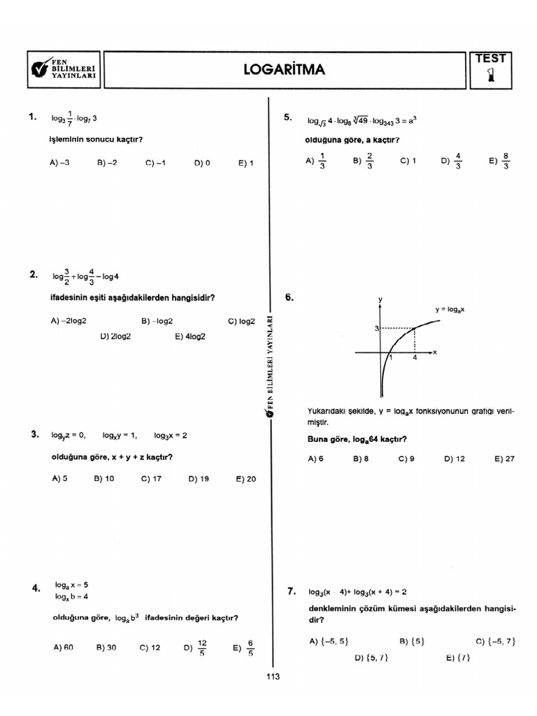 Analiz Öncesi Sorular Fen Bilimleri 2 | PDF