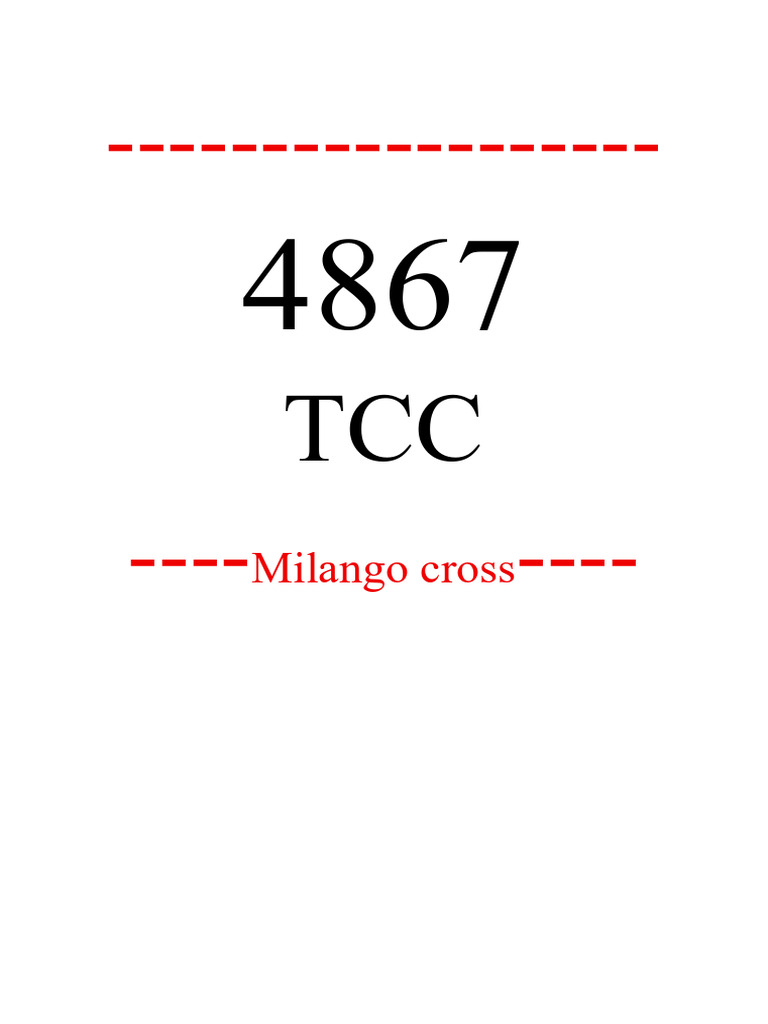 4867 TCC | PDF