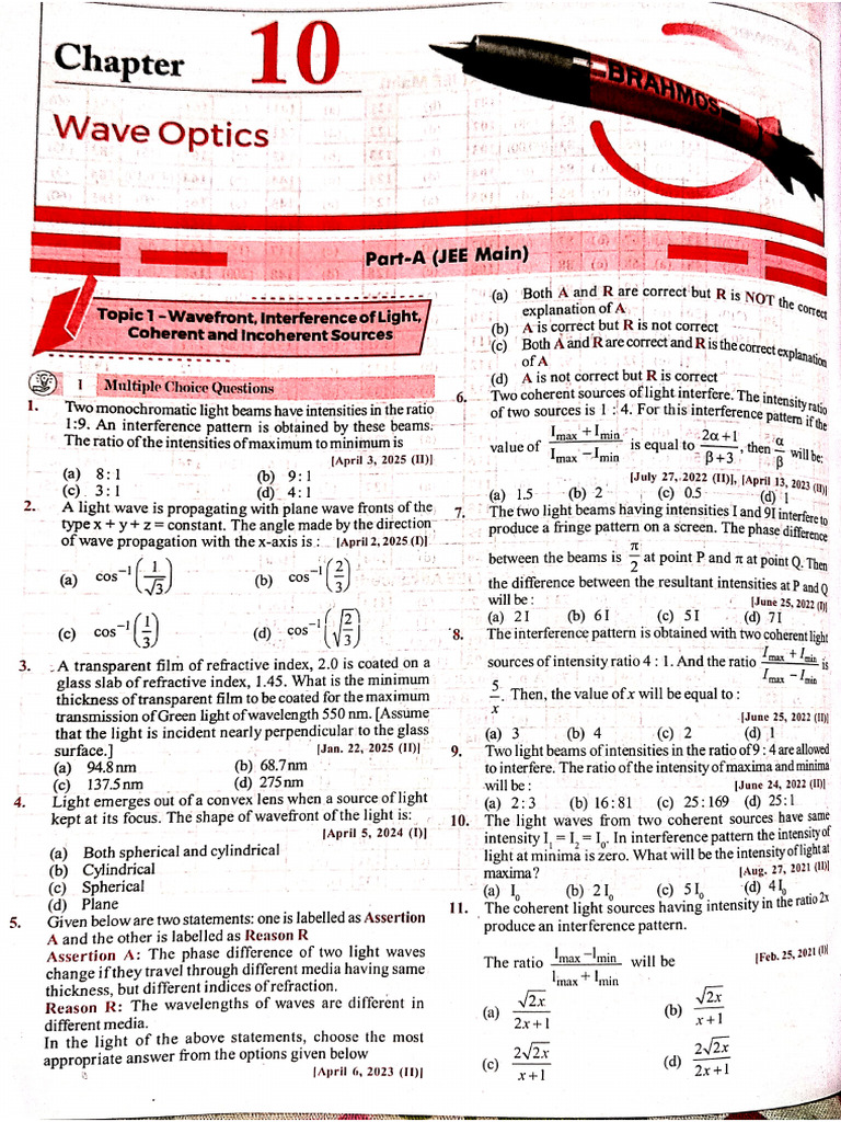 Wave Optics | PDF
