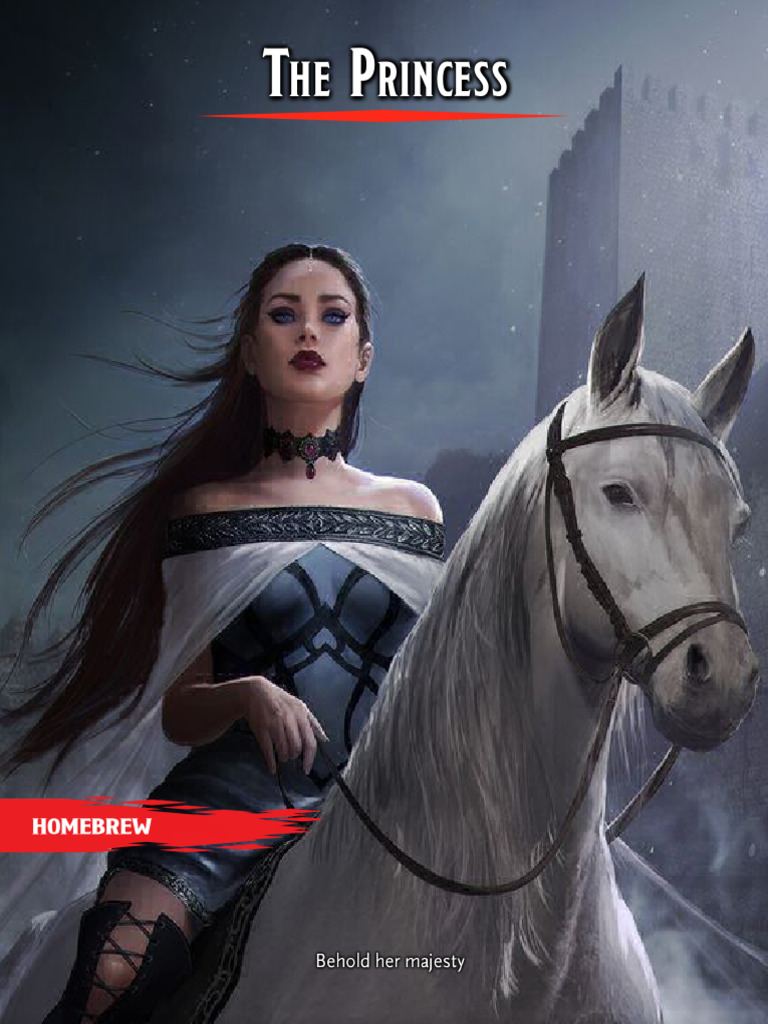 Class - The Princess - GM Binderpt1 | PDF | Fairies