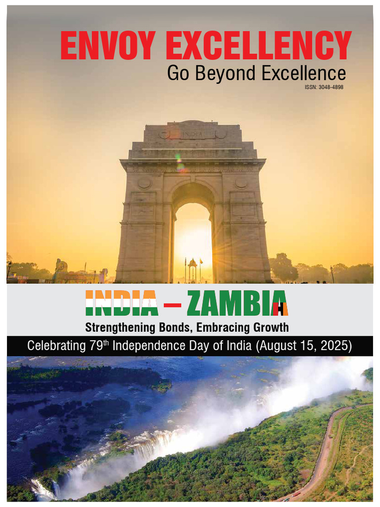 Envoy Excellency Special Edition On India Zambia Relations 2025 | PDF ...
