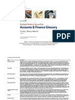 Accounting Finance Glossary v1 2005