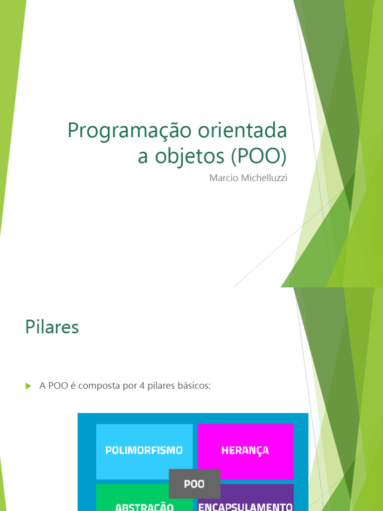 Programação Orientada A Objetos | PDF
