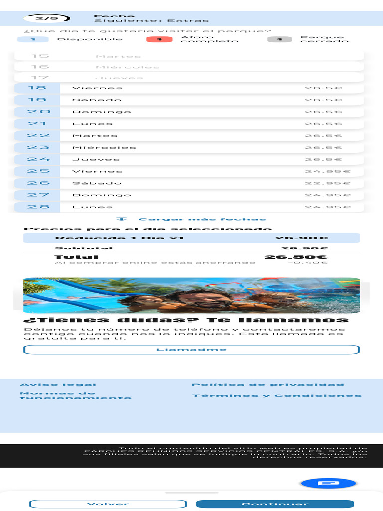 Select Day Aquopolis Costa Dorada | PDF