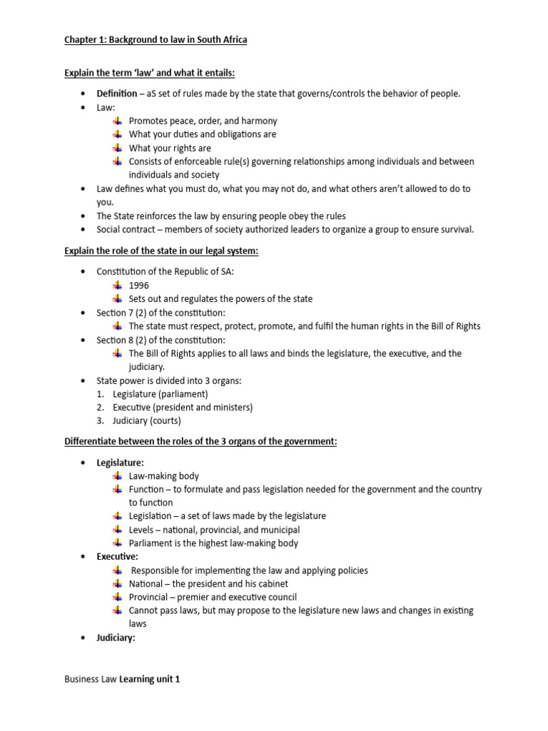 Business Law Chapter 1 - 15 | PDF | Precedent | International Law