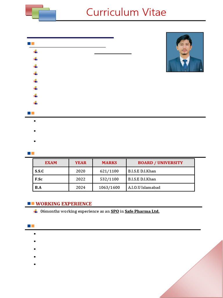 Mohsin Aslam CV | PDF