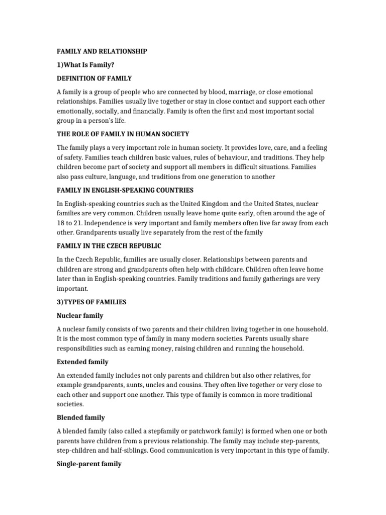 1.Nová Verze.family and Relationship | PDF | Family | Marriage