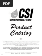 CSI Water Catalog 2013